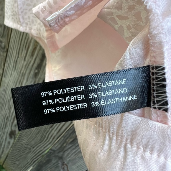 BCBGMAXAZRIA Mauve Chalk Animal Jacquard Short Set Pajamas Women’s XL NWT NEW - Picture 6 of 15